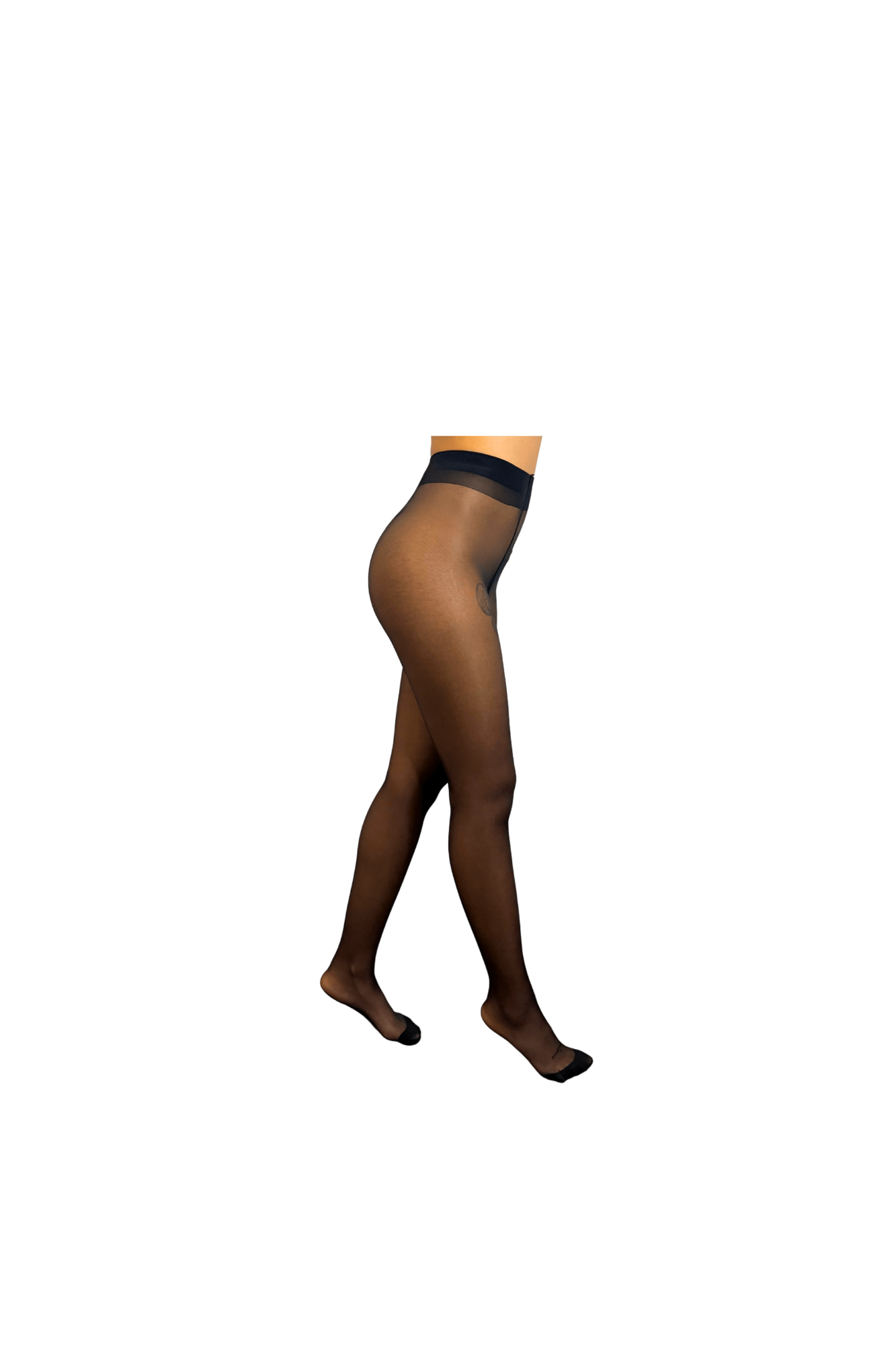 Amina Collant transparent 20 DEN - GlamLegs - 2 - Noir - 