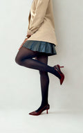 Mathilda – Collant Noir Opaque 50 DEN