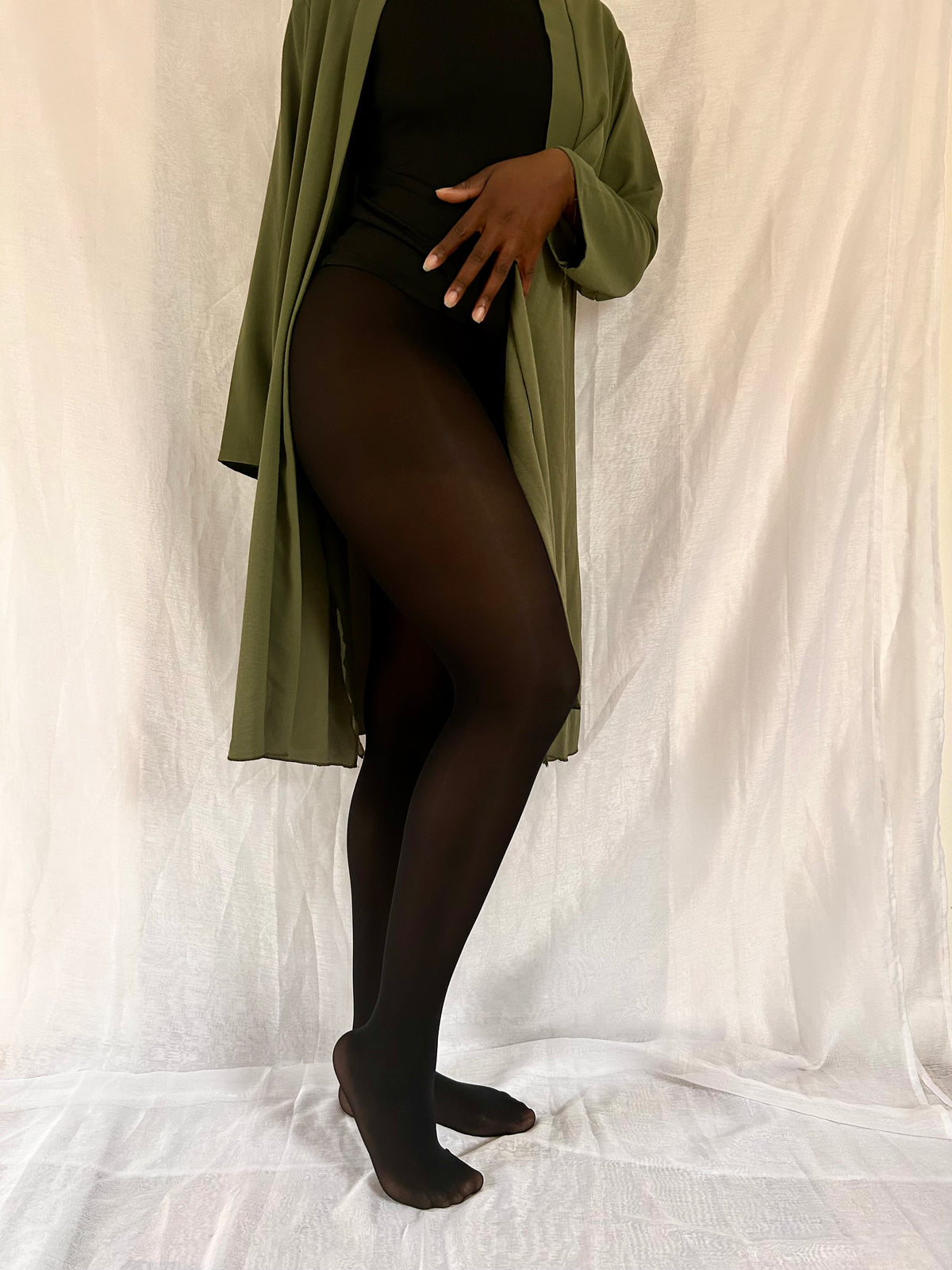 Mathilda – Collant Noir Opaque 50 DEN